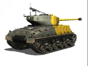 m4a3e8 sherman easy eight korea 3D Model