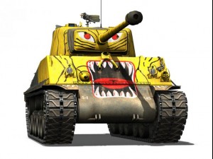 m4a3e8 sherman easy eight korea 3D Model