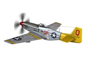 north american p51d mustang marie 3D Model