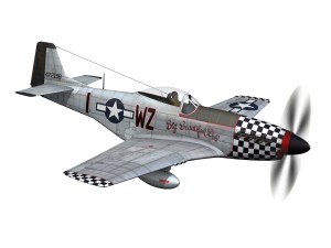 north american p51d mustang big beautiful doll 3D Model