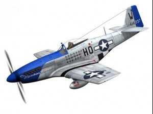 north american p51d mustang moonbeam mcswine 3D Model