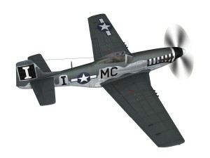 north american p51d mustang happy jacks go buggy 3D Model