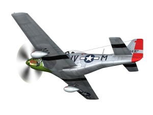 north american p51d mustang stinky 3D 模型