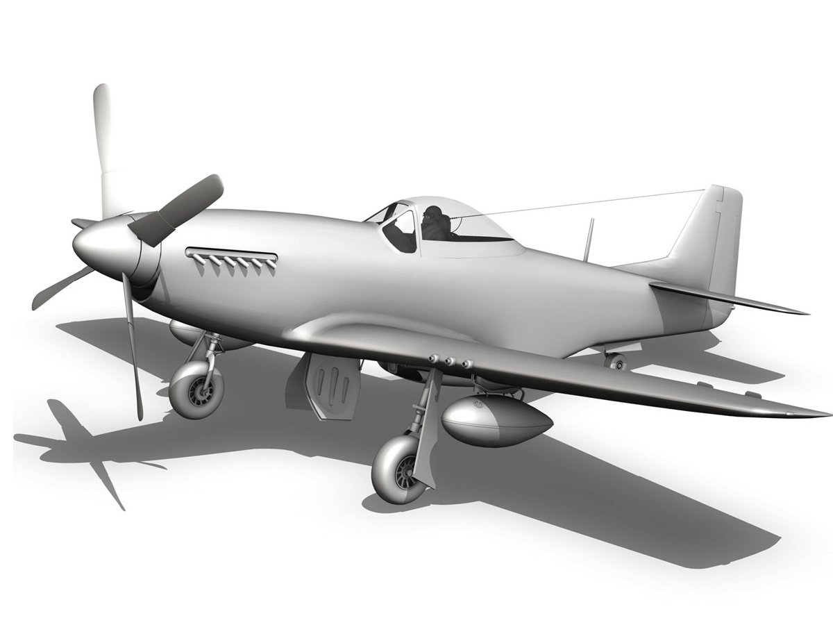 North модели. Mustang 3d model