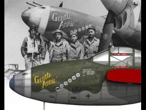 lockheed p 38 lightning gentle annie 3D Model