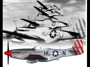 north american p 51d flying dutchman 3D Модель