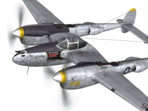 lockheed p 38 lightning florida cracker 3Dモデル