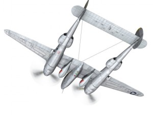 lockheed p 38 lightning florida cracker Modelo 3D