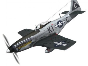 north american p 51d mustang cathy beloved 3D 모델