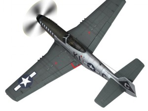 north american p 51d mustang cathy beloved Model 3D