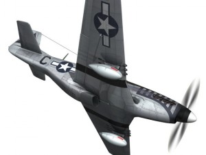 north american p 51d mustang cathy beloved Model 3D
