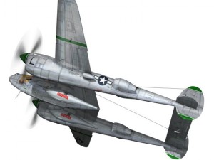 lockheed p38 lightning glamour puss ii Modèle 3D