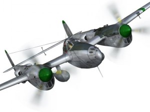 lockheed p38 lightning glamour puss ii Modèle 3D