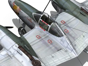 lockheed p38 lightning glamour puss ii Modèle 3D