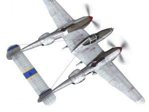 lockheed p38 lightning jewboy 3D 模型