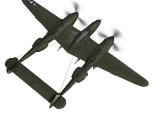 lockheed p38 lightning journeys end Modèle 3D
