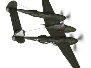 lockheed p38 lightning journeys end Modèle 3D