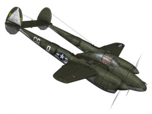 lockheed p38 lightning journeys end Modèle 3D