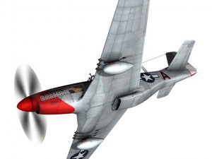 north american p51d ridge runner iii 3D Модель