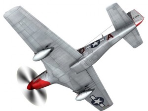 north american p51d ridge runner iii 3D Модель
