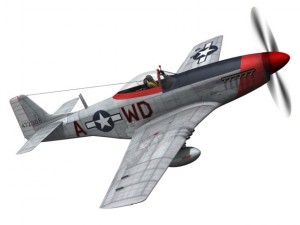 north american p51d ridge runner iii 3D Модель