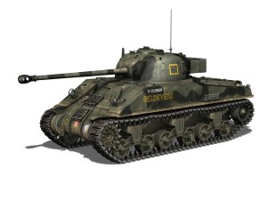 m4 sherman mk vc firefly beldevere 3D Модель