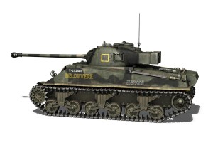 m4 sherman mk vc firefly beldevere 3D Модель