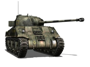 m4 sherman mk vc firefly beldevere 3D Model