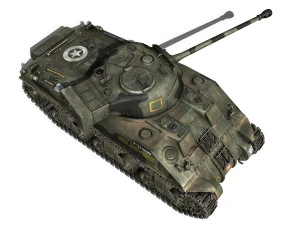 m4 sherman mk vc firefly beldevere 3D Model
