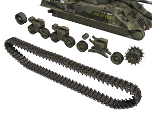 m4 sherman mk vc firefly beldevere 3D Модель