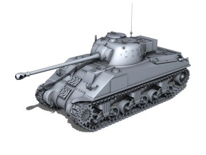 m4 sherman mk vc firefly beldevere 3D Модель