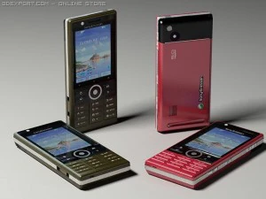 ソニーエリクソンg900 3Dモデル