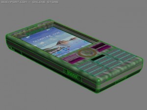 sony ericsson g900 Modello 3D