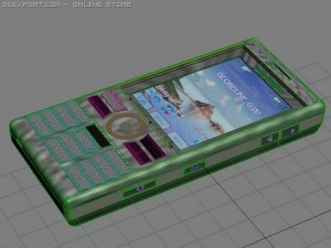 sony ericsson g900 Modello 3D