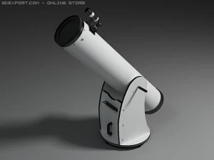 돕소니언 망원경 3D 모델