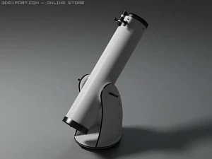 dobsonian telescope 3D Model