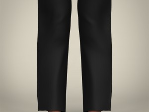 realistic male karate master Modello 3D