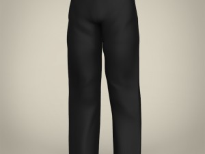 realistic male karate master Modello 3D