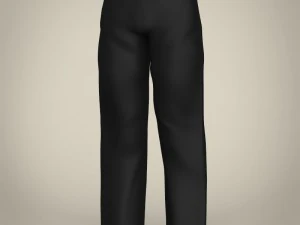realistic male karate master 3D Model