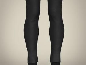 realistic islamic woman 3D Model