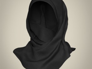 realistic islamic woman 3D Model