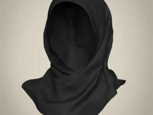 realistic islamic woman 3D Model