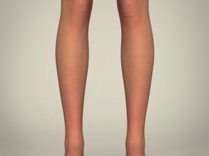 realistic pretty teen girl 3D 模型