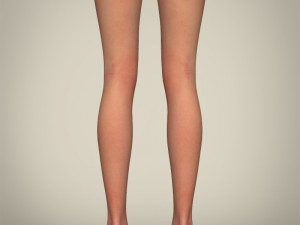 realistic pretty teen girl 3D 模型