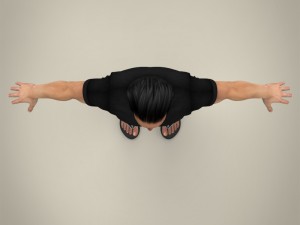 realisitc young japanese man 3Dモデル