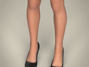 realistic beautiful teenage girl 3D Модель