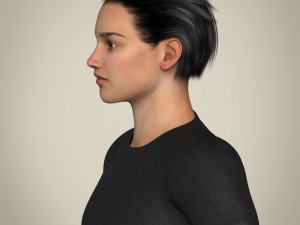 realistic handsome teenage boy Modèle 3D