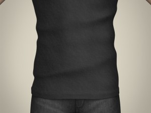 realistic handsome teenage boy Modèle 3D
