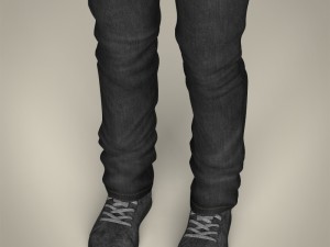 realistic handsome teenage boy Modèle 3D