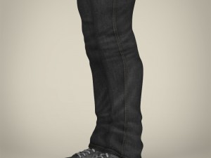 realistic handsome teenage boy Modèle 3D